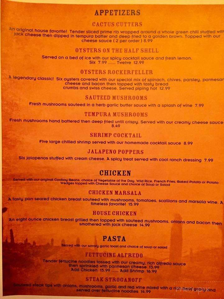 S&T's Bright Spot - Hereford, AZ menu_pic