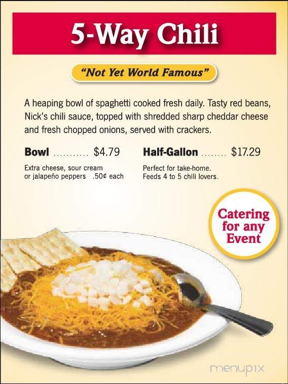 Nick's Chili Parlor - Indianapolis, IN