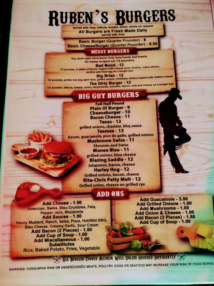 Brian's Place - Monee, IL menu_pic