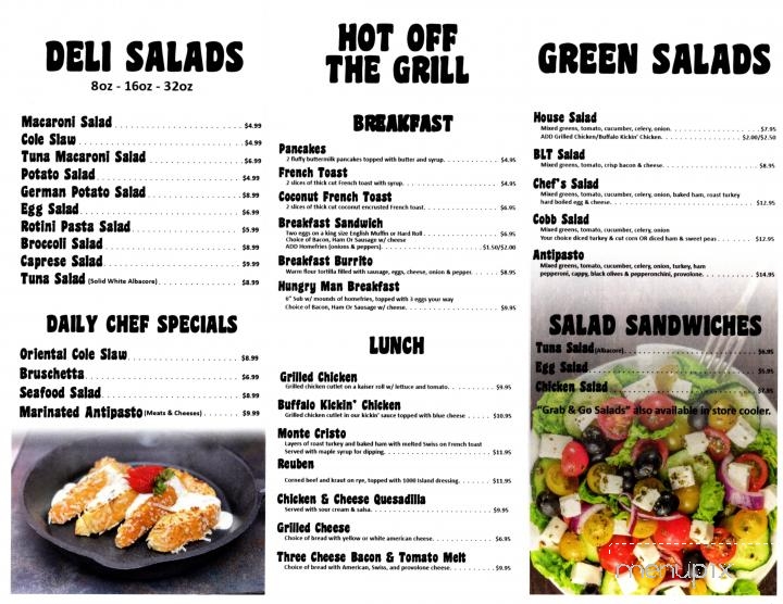 Helova Deli - Lake George, NY menu_pic