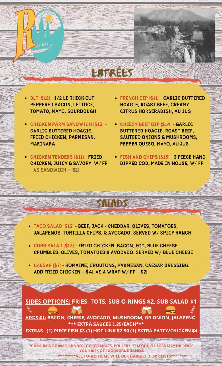 Riverside Tavern - Fall City, WA menu_pic