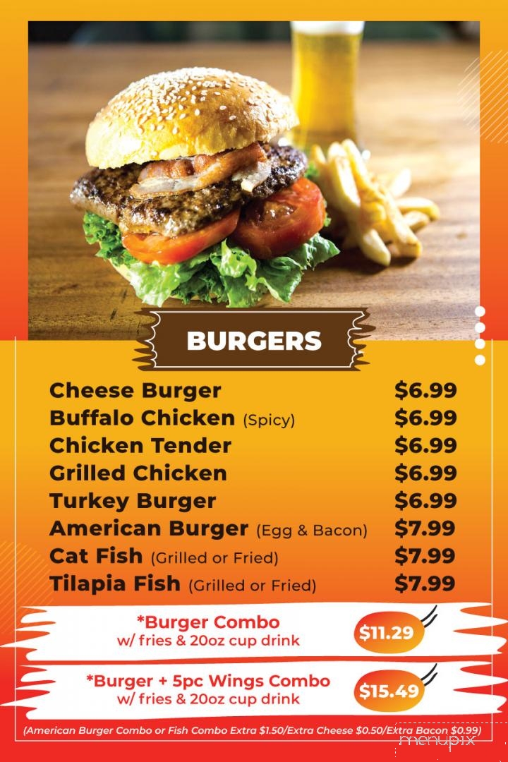 America's Famous Wings - Los Angeles, CA menu_pic