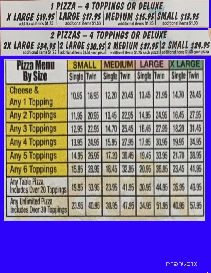 Pizza Tonite - Chatham, ON menu_pic