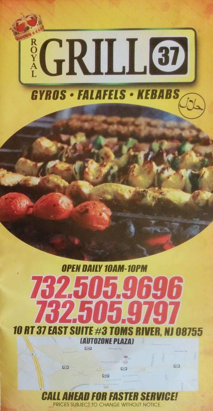 Royal Grill 37 - Toms River, NJ menu_pic