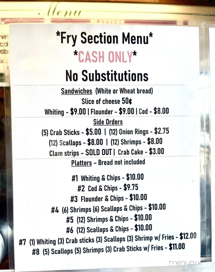 Lindy's Seafood - Linden, NJ menu_pic