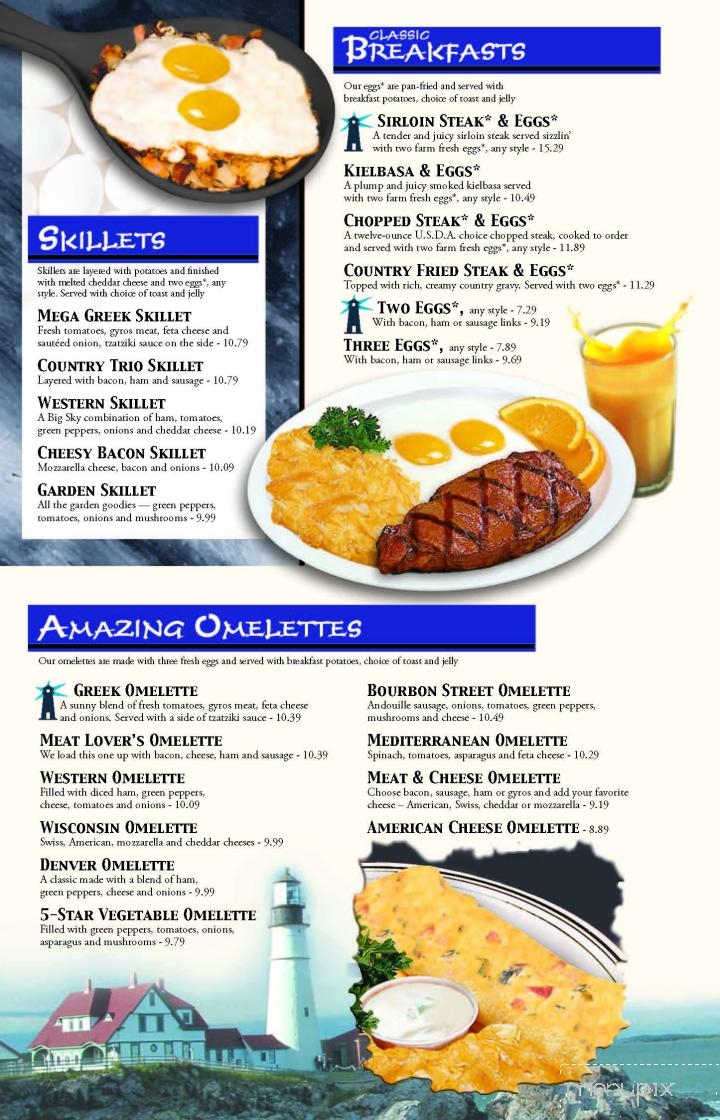 Faros Family Restaurant - Fond Du Lac, WI menu_pic