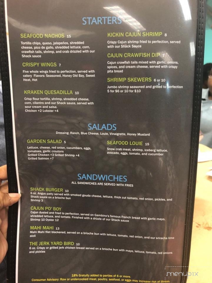 Flava Shack Seafood - Olive Branch, MS menu_pic