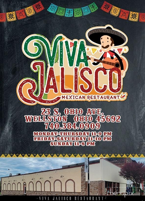 Viva Jalisco - Wellston, OH menu_pic