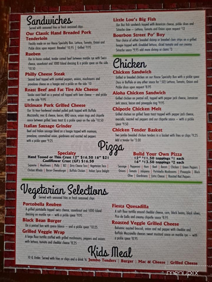Cherry Street - Galesburg, IL menu_pic