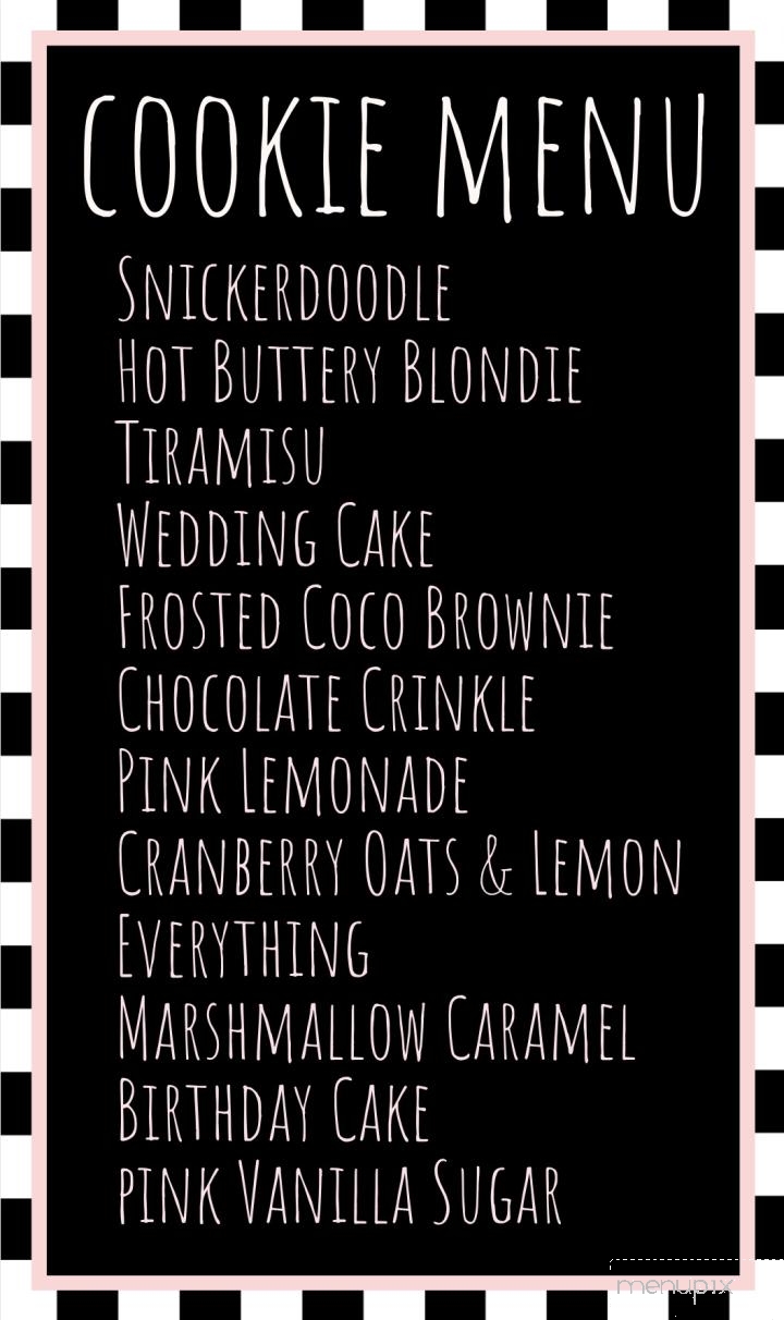 Coco & Jules Cookies - San Diego, CA menu_pic
