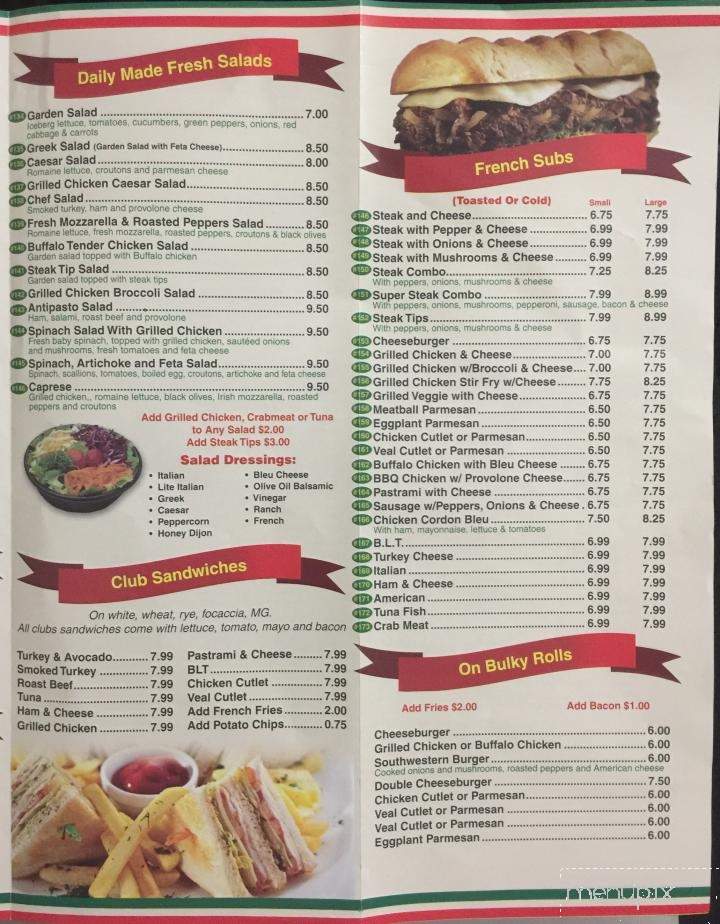 Swansea House of Pizza - Swansea, MA menu_pic