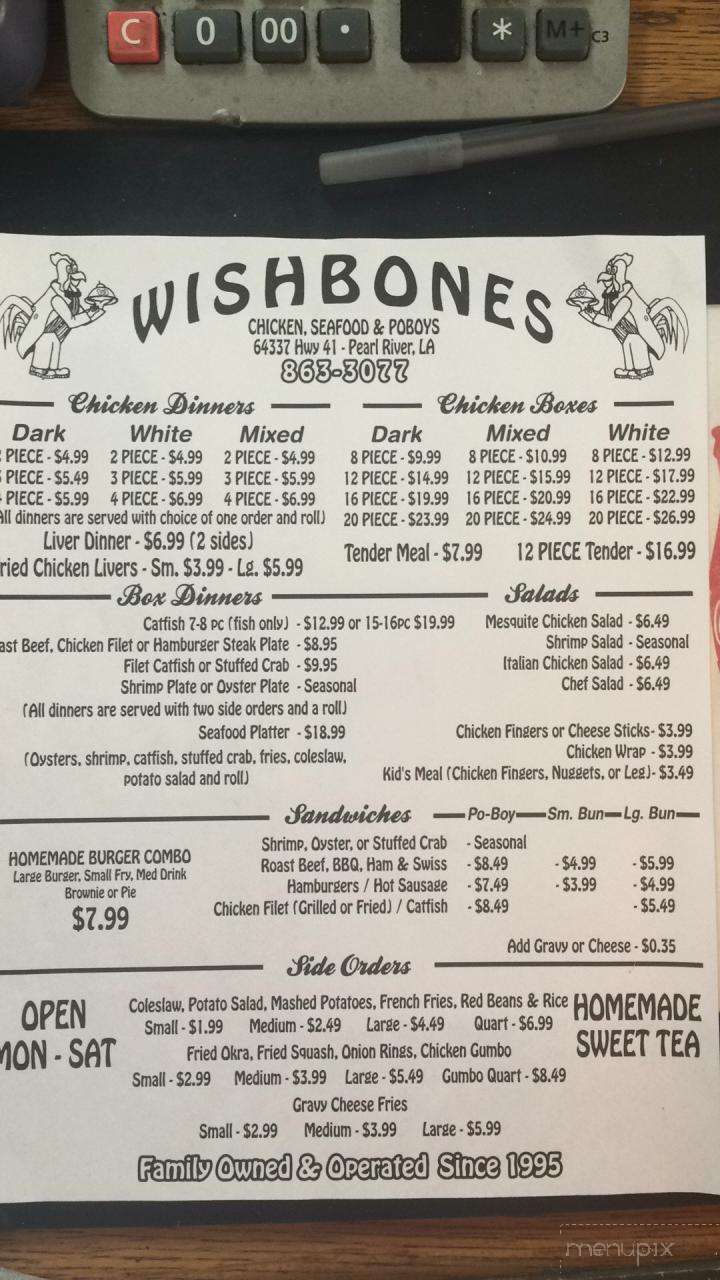 Wishbones - Pearl River, LA