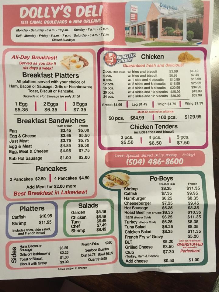 Dolly's Deli - New Orleans, LA