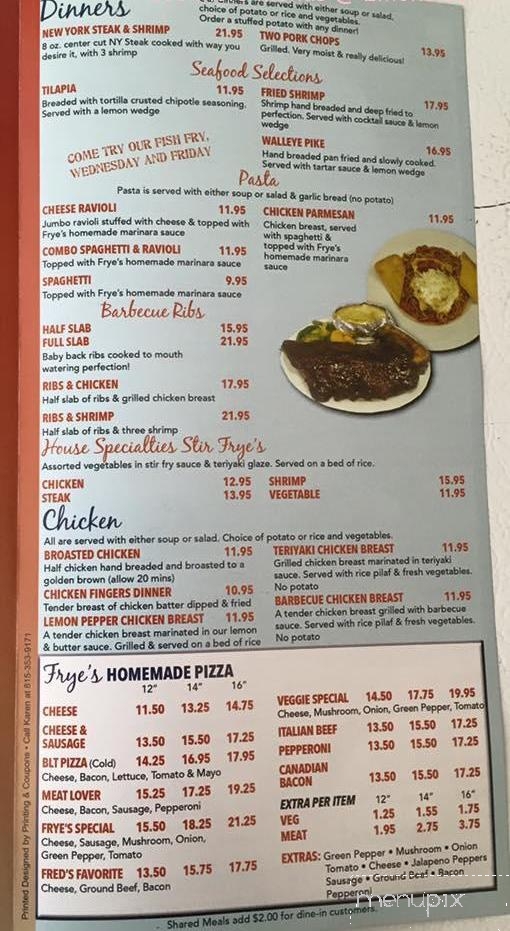 C'Mon Inn - Gages Lake, IL menu_pic