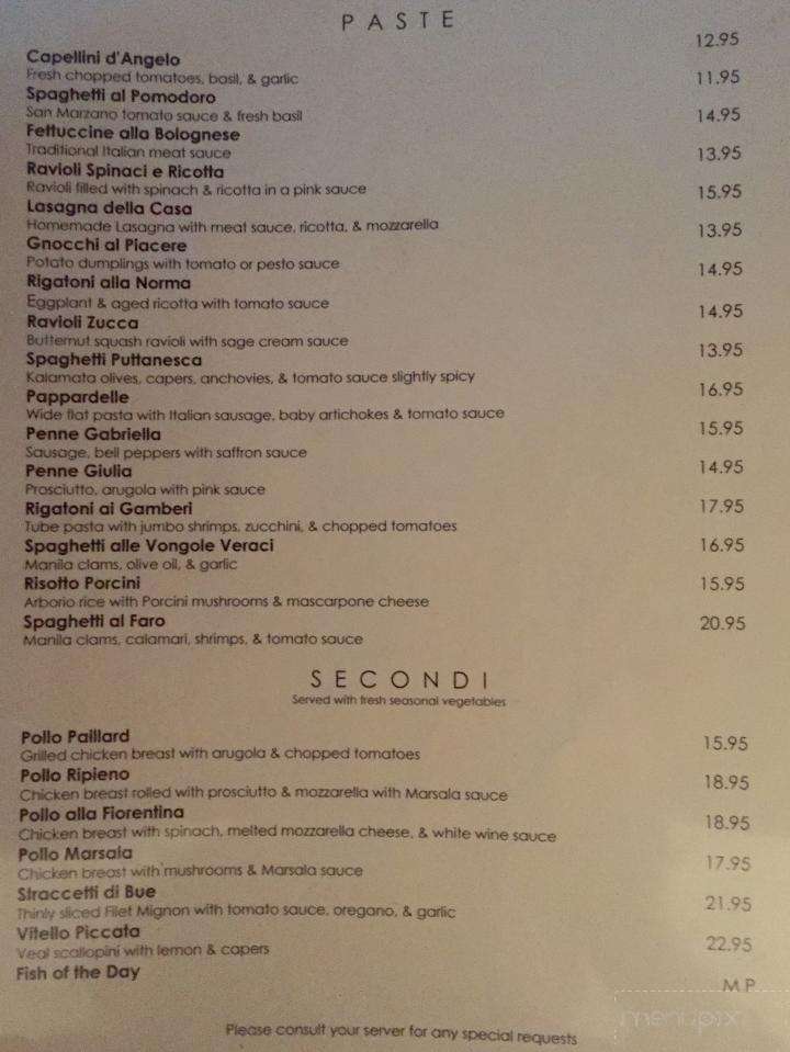 Cafe Sole - La Canada Flintridge, CA menu_pic