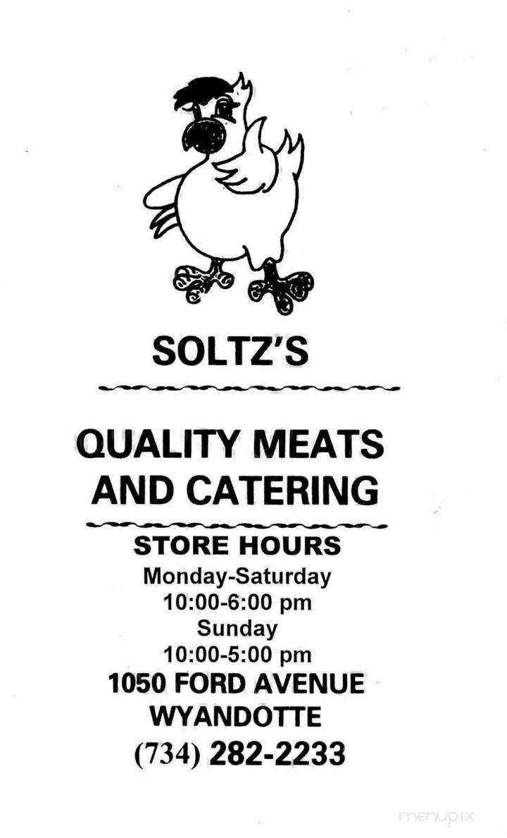 Soltz's Quality Meats - Wyandotte, MI