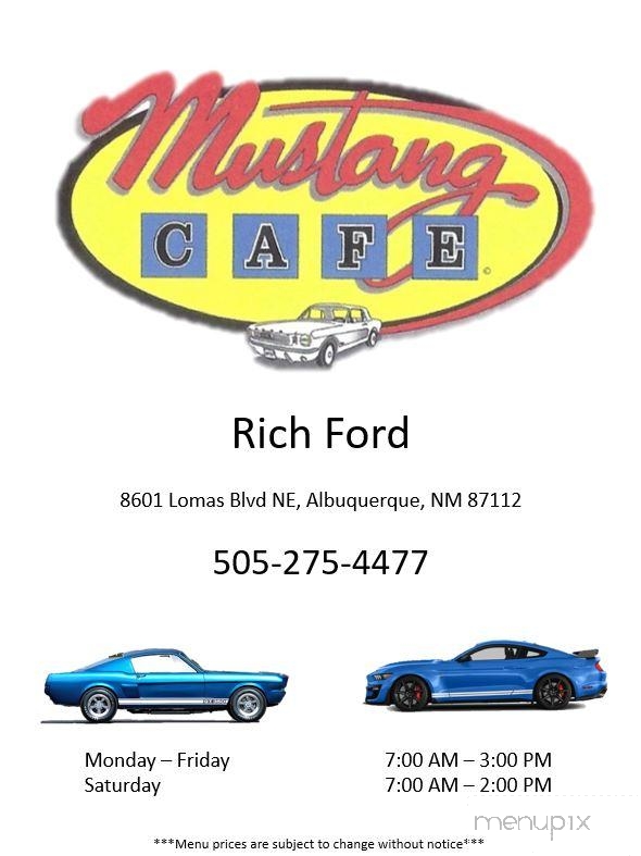 Mustang Cafe - Albuquerque, NM