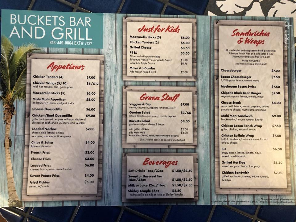Buckets Bar and Grill - Myrtle Beach, SC