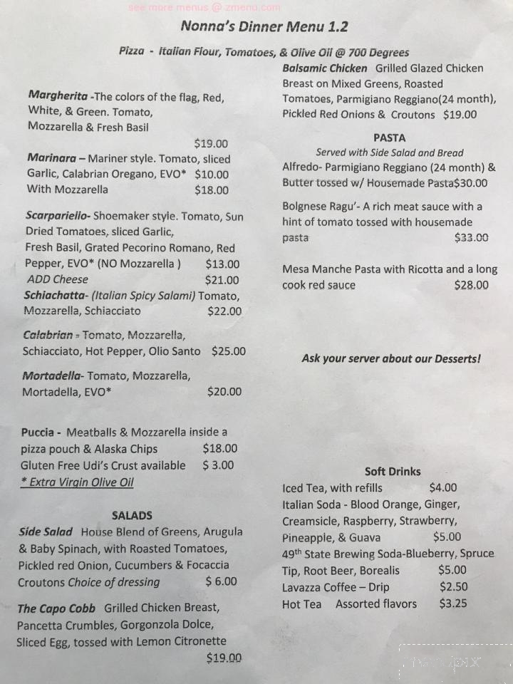 Nonna's Osteria Restaurant - Wasilla, AK