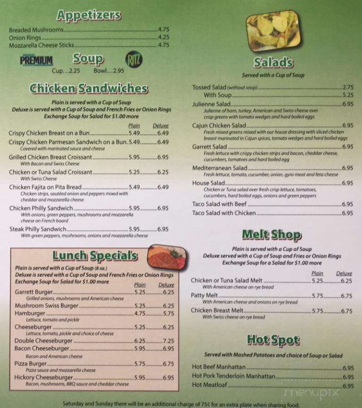 Garrett House Of Pancakes - Garrett, IN menu_pic