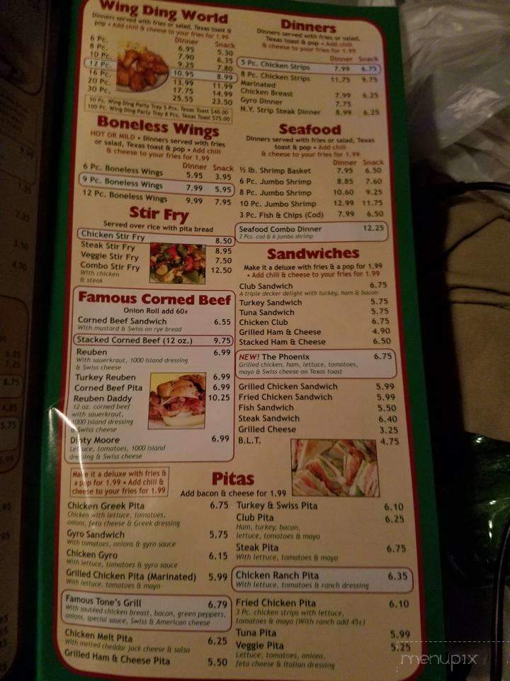 Universal Coney Island - Pontiac, MI menu_pic