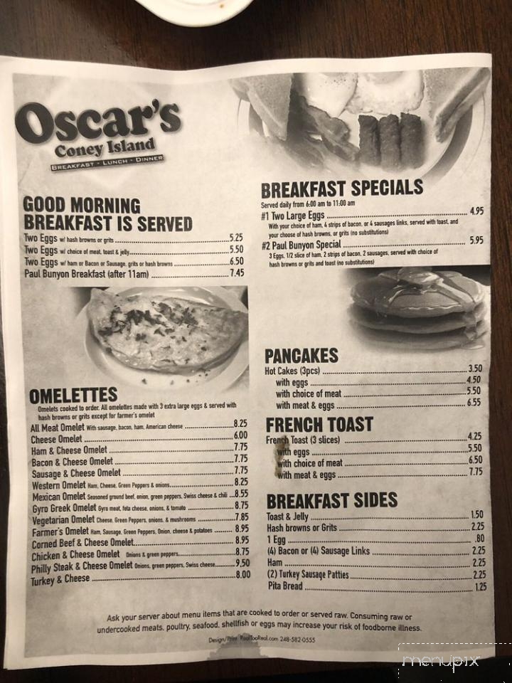 Oscar's Coney Island - Detroit, MI