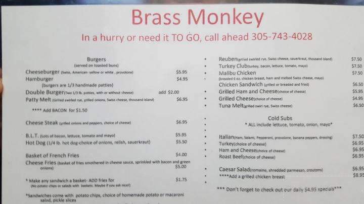 Brass Monkey - Marathon, FL