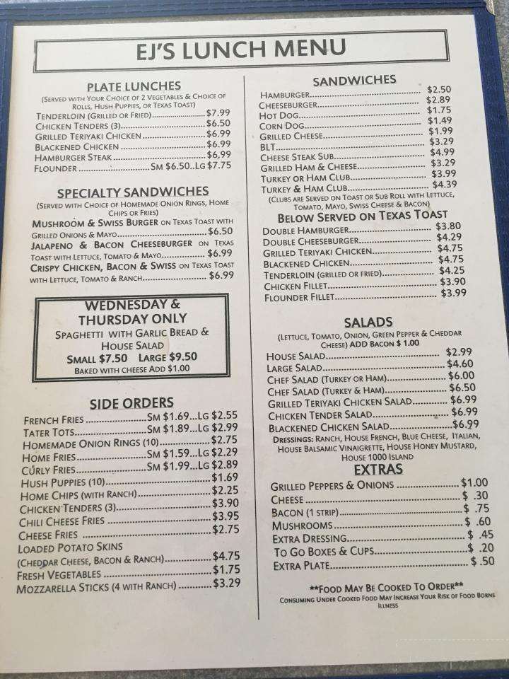 E J's Restaurant - Pinnacle, NC