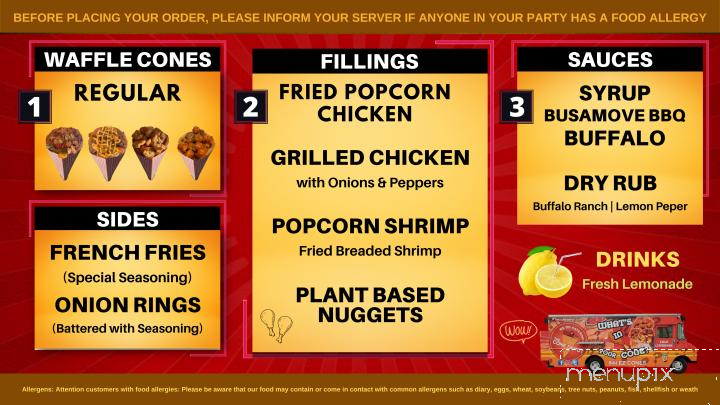 The Cone Depot - Copiague, NY menu_pic