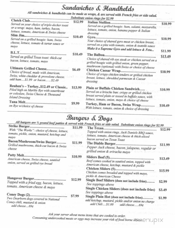 Whitmore Coney Island - Whitmore Lake, MI menu_pic