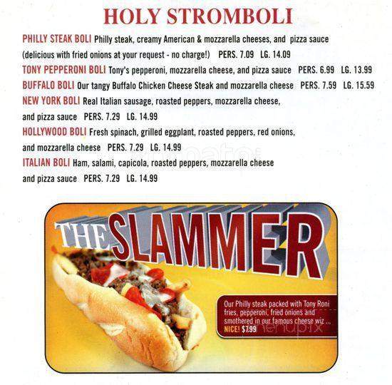 Tony Roni's City Line - Philadelphia, PA menu_pic