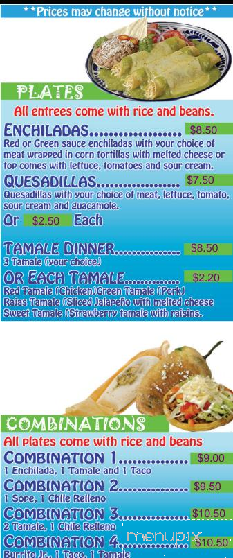 Burrito Fiesta - Plano, IL menu_pic