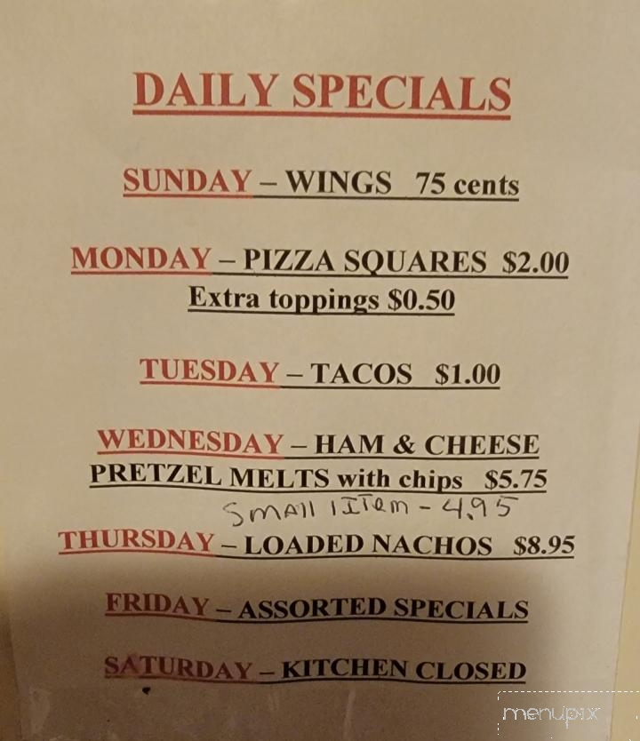 Eduardo's Tavern - Erie, PA menu_pic