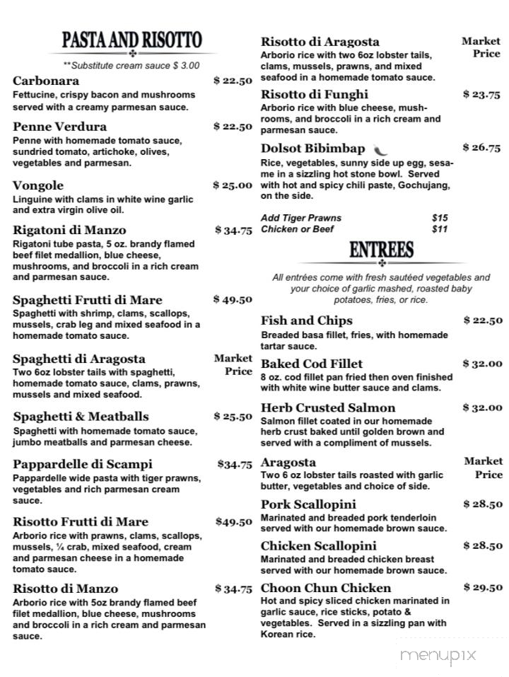 Cucina - Rocky Mountain House, AB menu_pic