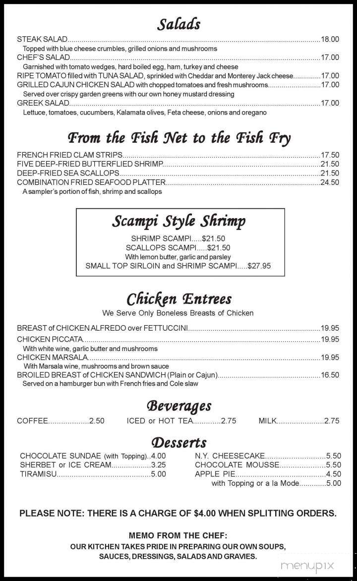 Safari Room - Mission Hills, CA menu_pic