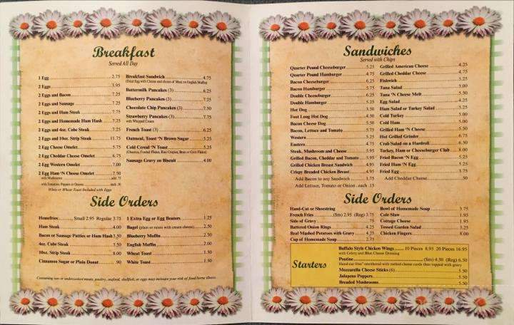Halfway House Restaurant - Shoreham, VT menu_pic