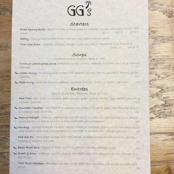 Gg's Thai Cafe - Fort Bragg, CA