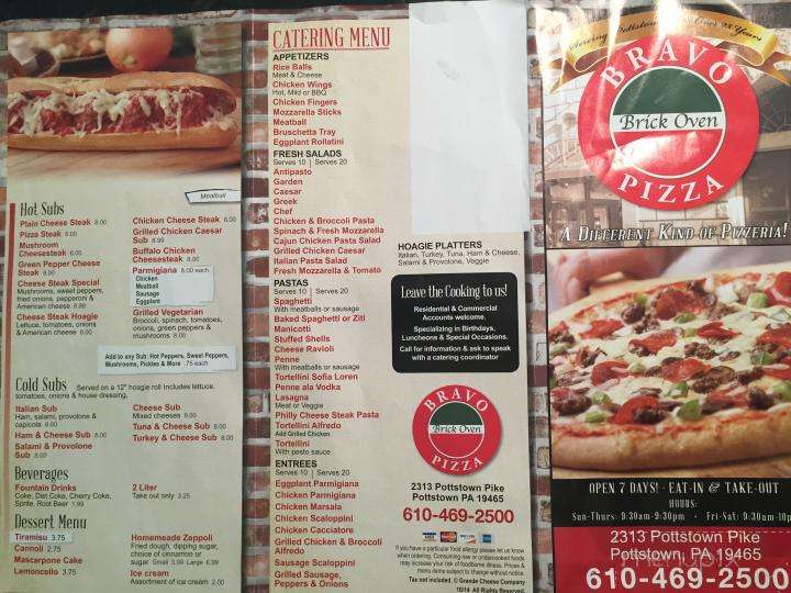 Bravo Pizza - Pottstown, PA