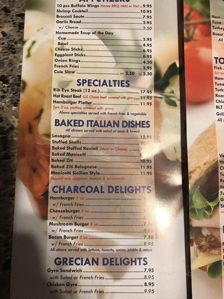 G Alexanders Pizza & Restaurant - Ludlow, MA menu_pic