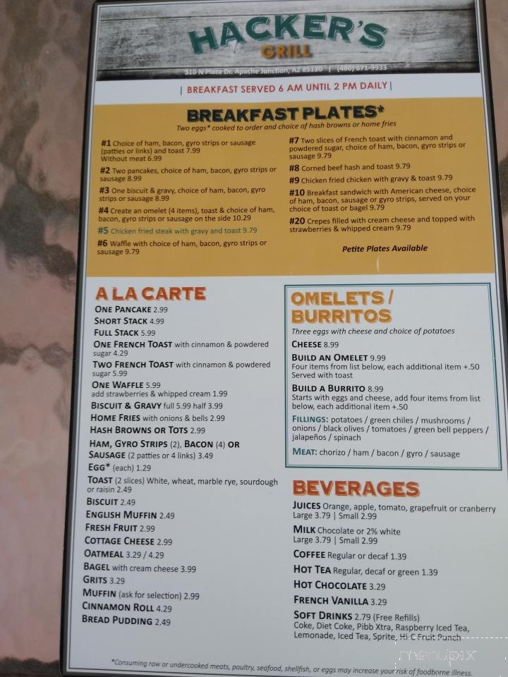 Hacker's Grill - Apache Junction, AZ