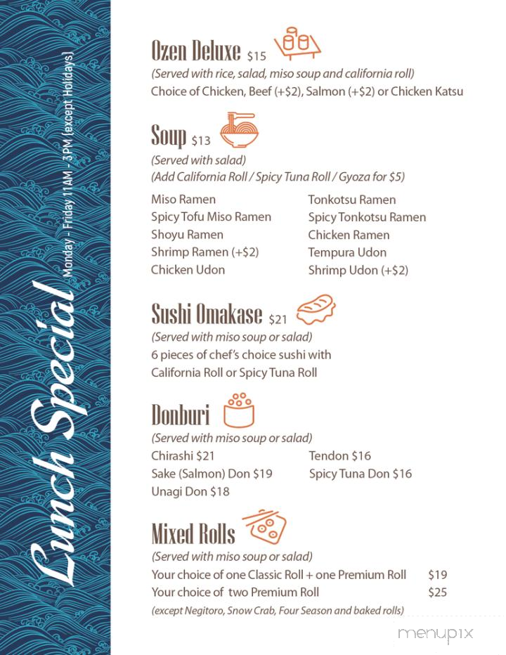 Yuka - Cypress, CA menu_pic