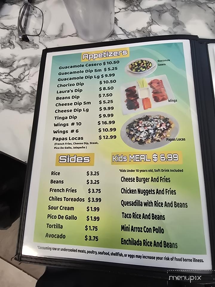 Laura's Cocina - Nashville, TN menu_pic