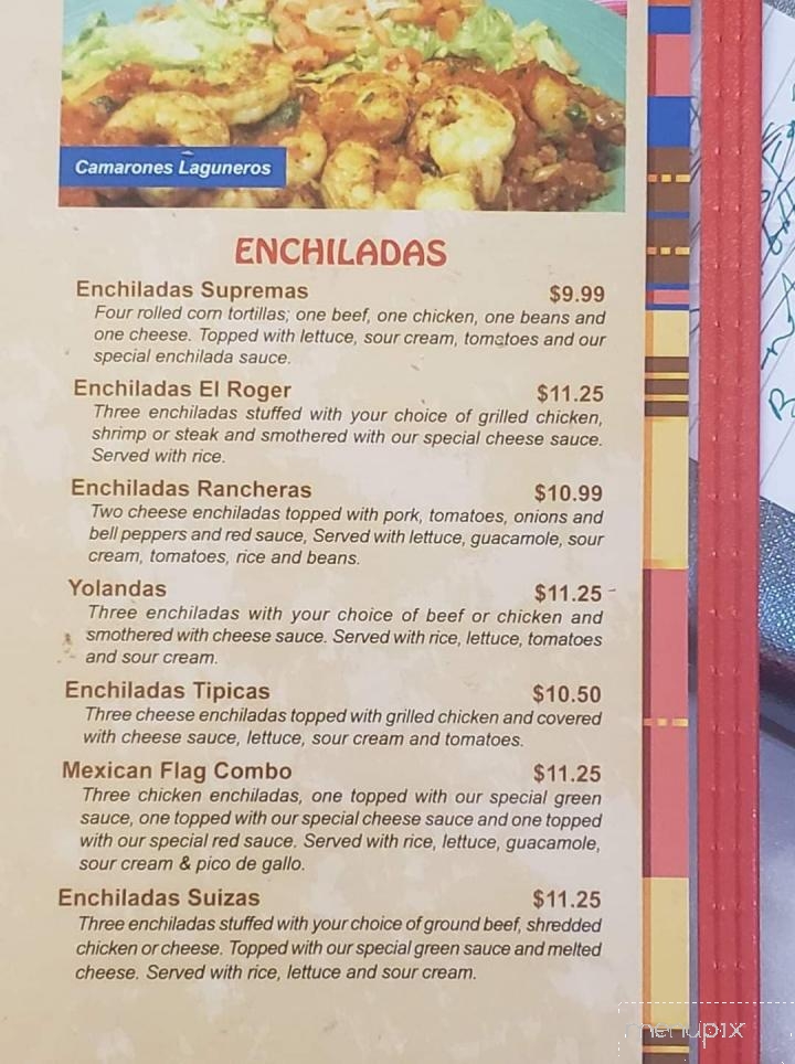 Las Brasas - Berlin, WI menu_pic
