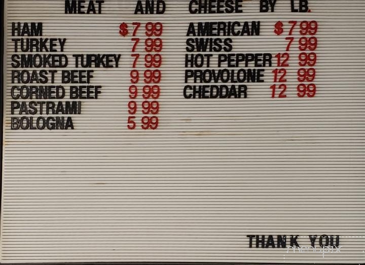 Brian's Deli - Louisville, KY menu_pic