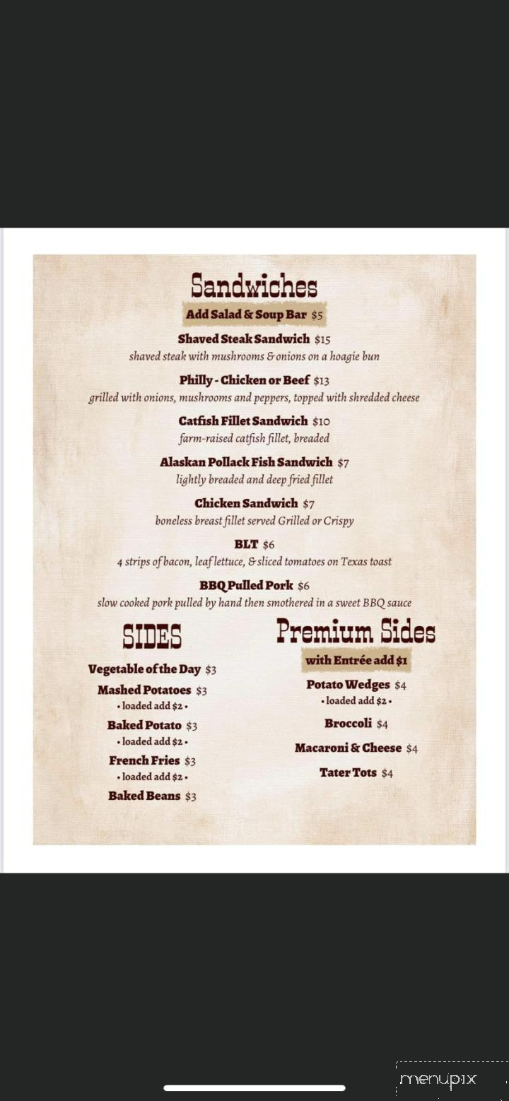 Lantern Pub Family Restaurant - Ashley, IL menu_pic