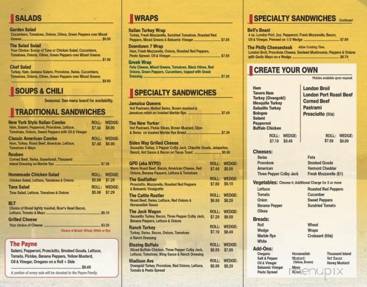 Will's Doggn’ It Deli & Market - Gastonia, NC menu_pic