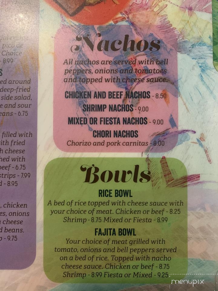 Los Portales Mexican Restaurant - Benton, KY menu_pic