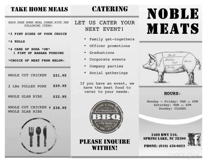 Nobles Meats - Spring Lake, NC