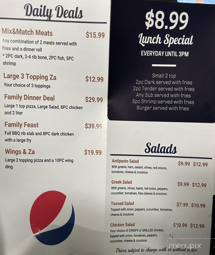 Marina's Pizza - Westland, MI menu_pic