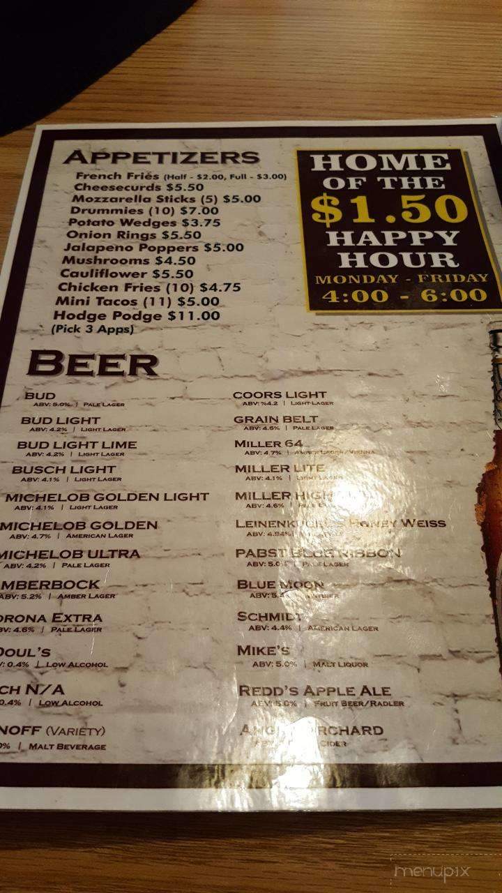 Witoka Tavern - Winona, MN menu_pic